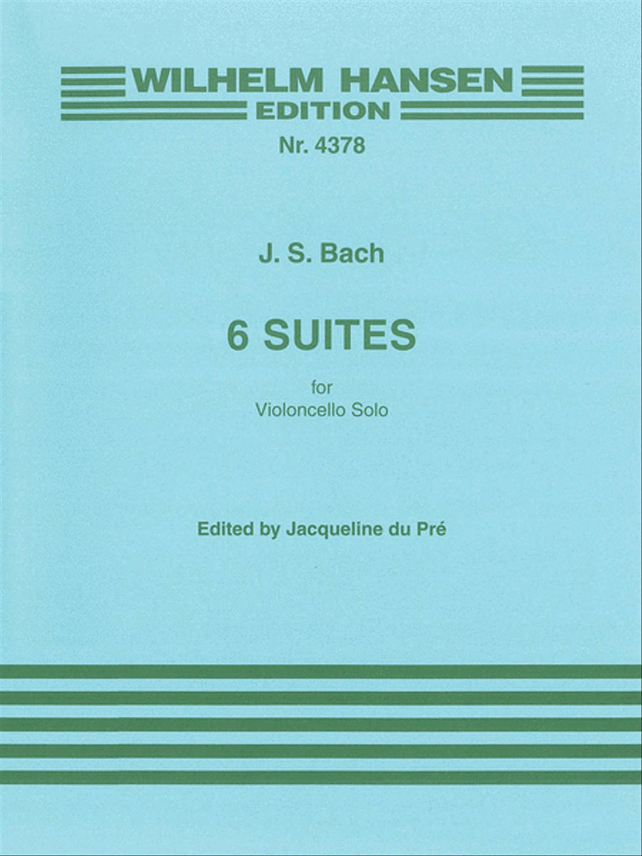 Book cover for 6 Suites for Solo Violoncello