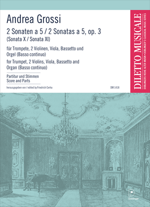 2 Sonaten (Sonata decima, Sonata undecima a cinqua)