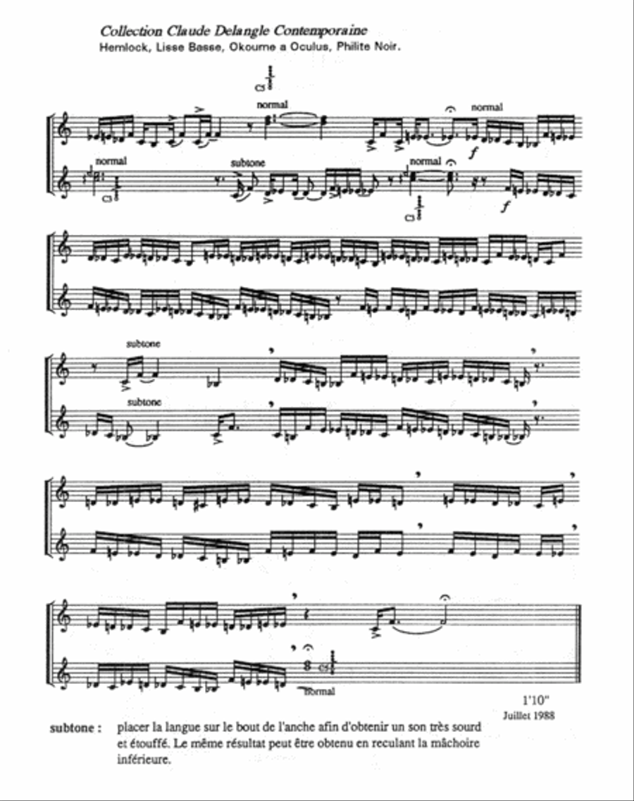 Duos (4) Alto Saxophone scores gallery preview page 2