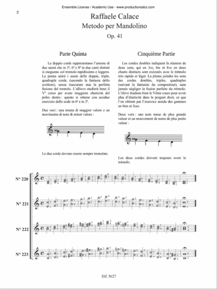 Méthode pour mandoline, partie 5-6 Mandolin scores gallery preview page 2