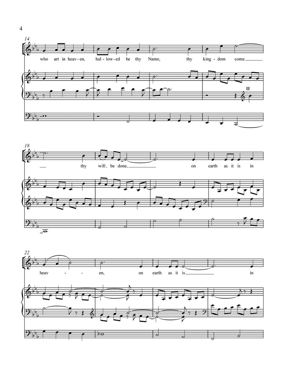 Sacred Songs, Volume 1 High Voice scores gallery preview page 2