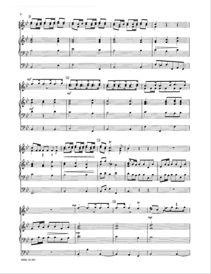 Allegro and Finale Trumpet Duet scores gallery preview page 6