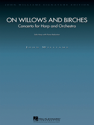Book cover for On Willows and Birches: Concerto for Harp and Orchestra