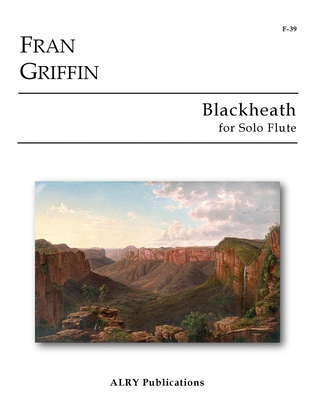 Book cover for Blackheath for Solo Flute