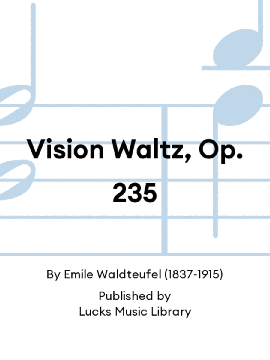 Vision Waltz, Op. 235 Set of Parts scores gallery preview page 1