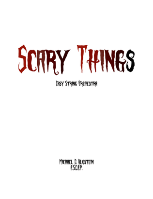 Scary Things! (Score Only)