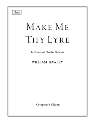 Make Me Thy Lyre (Set of Orchestral Parts)