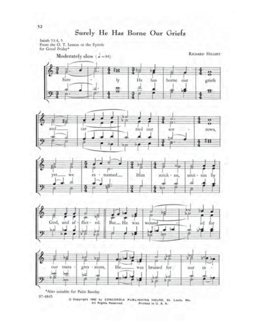 A First Motet Book 4-Part scores gallery preview page 15