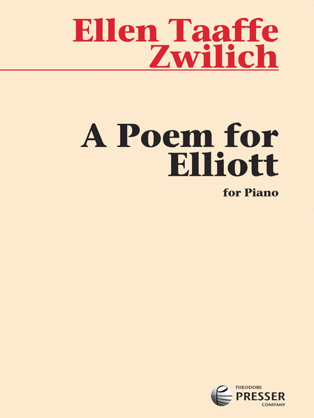 A Poem for Elliott