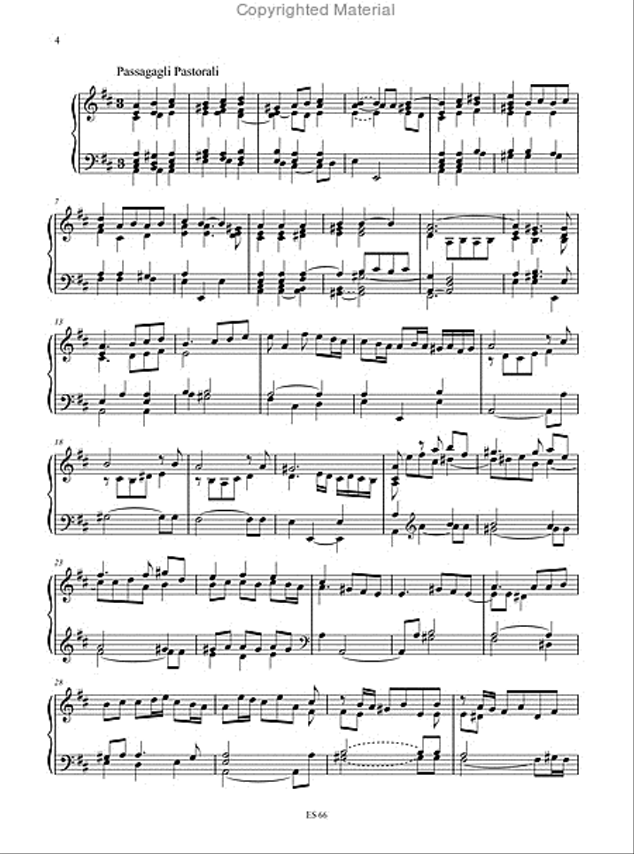 The Medici Harpsichord Book. 15 Anonymous Keyboard Pieces (late 17th century) Harpsichord scores gallery preview page 3