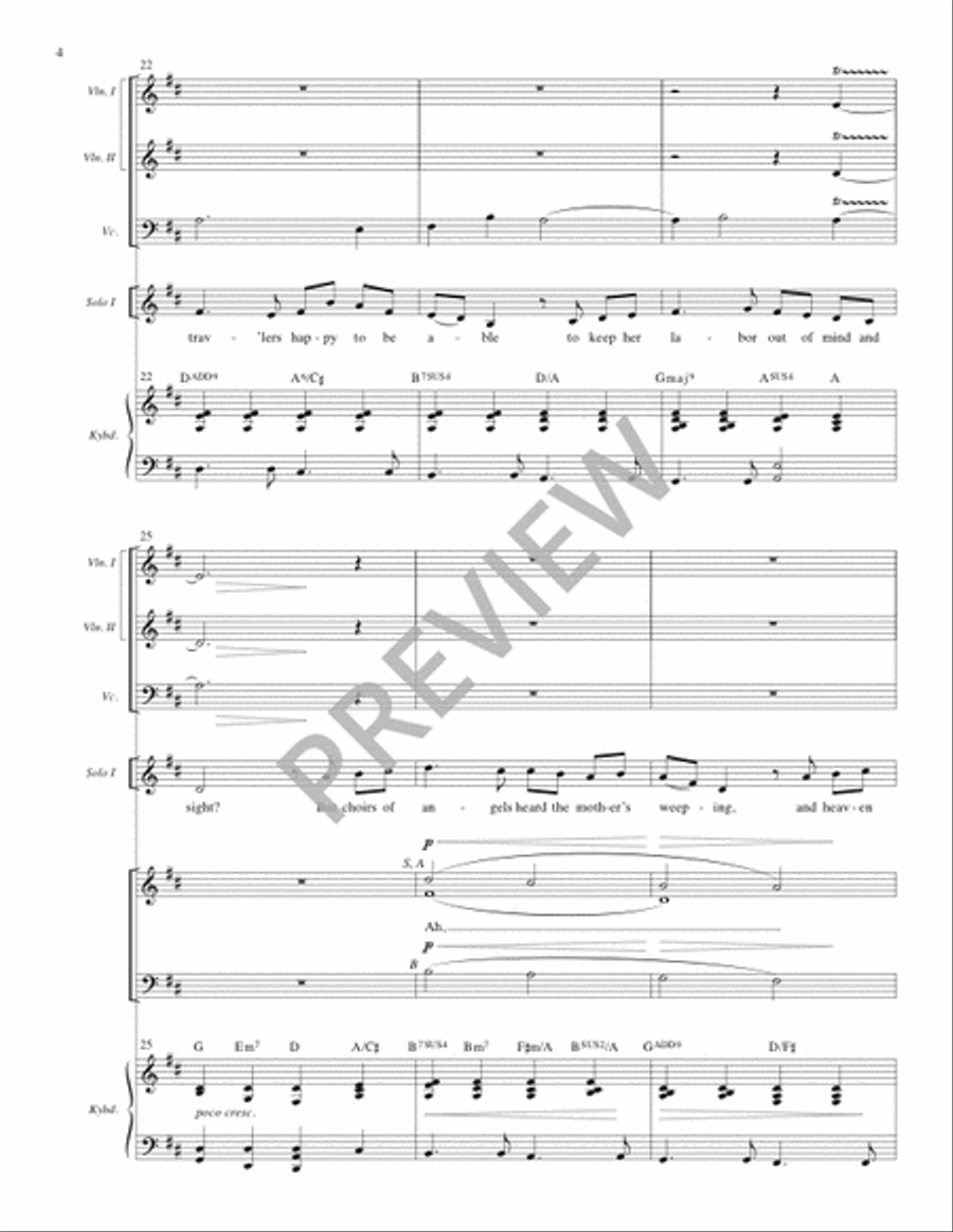 A Weary Couple - Full Score Cello scores gallery preview page 5