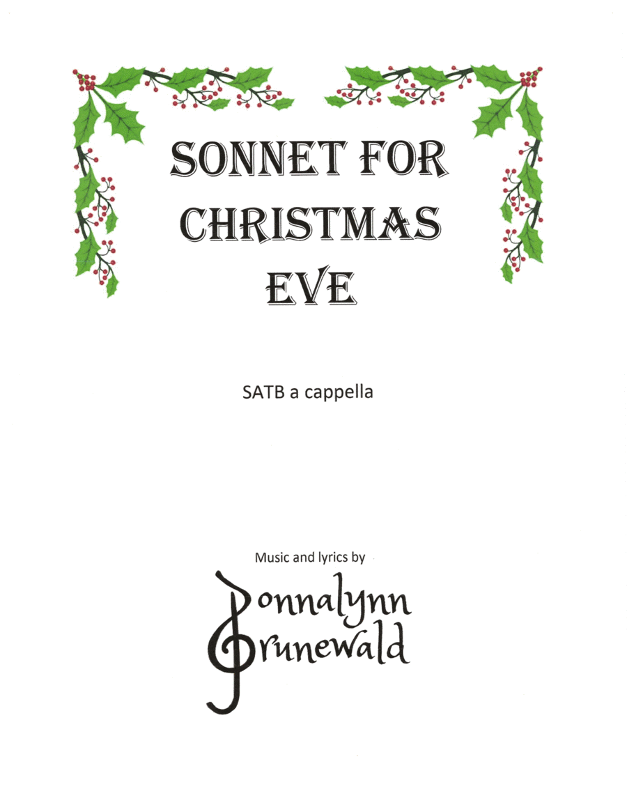 Sonnet for Christmas Eve image number null