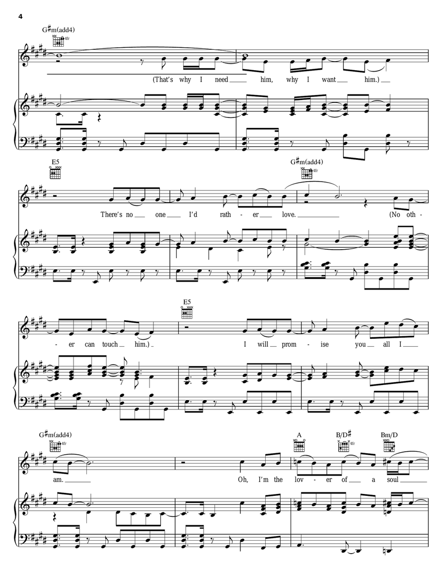 My Way Home Piano, Vocal, Guitar scores gallery preview page 4