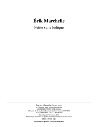 Book cover for Petite suite ludique