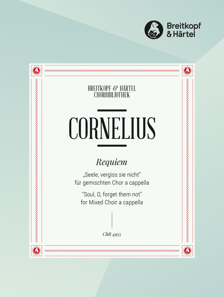 Requiem “Soul, O, forget them not” A Cappella scores gallery preview page 1