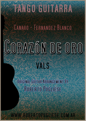 Book cover for Corazon de oro - Vals (Canaro - Blanco)