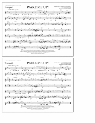 Book cover for Wake Me Up! - Trumpet 2