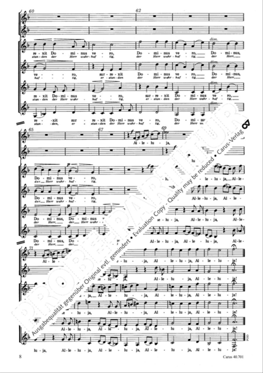 Drei geistliche Chore Choir scores gallery preview page 9