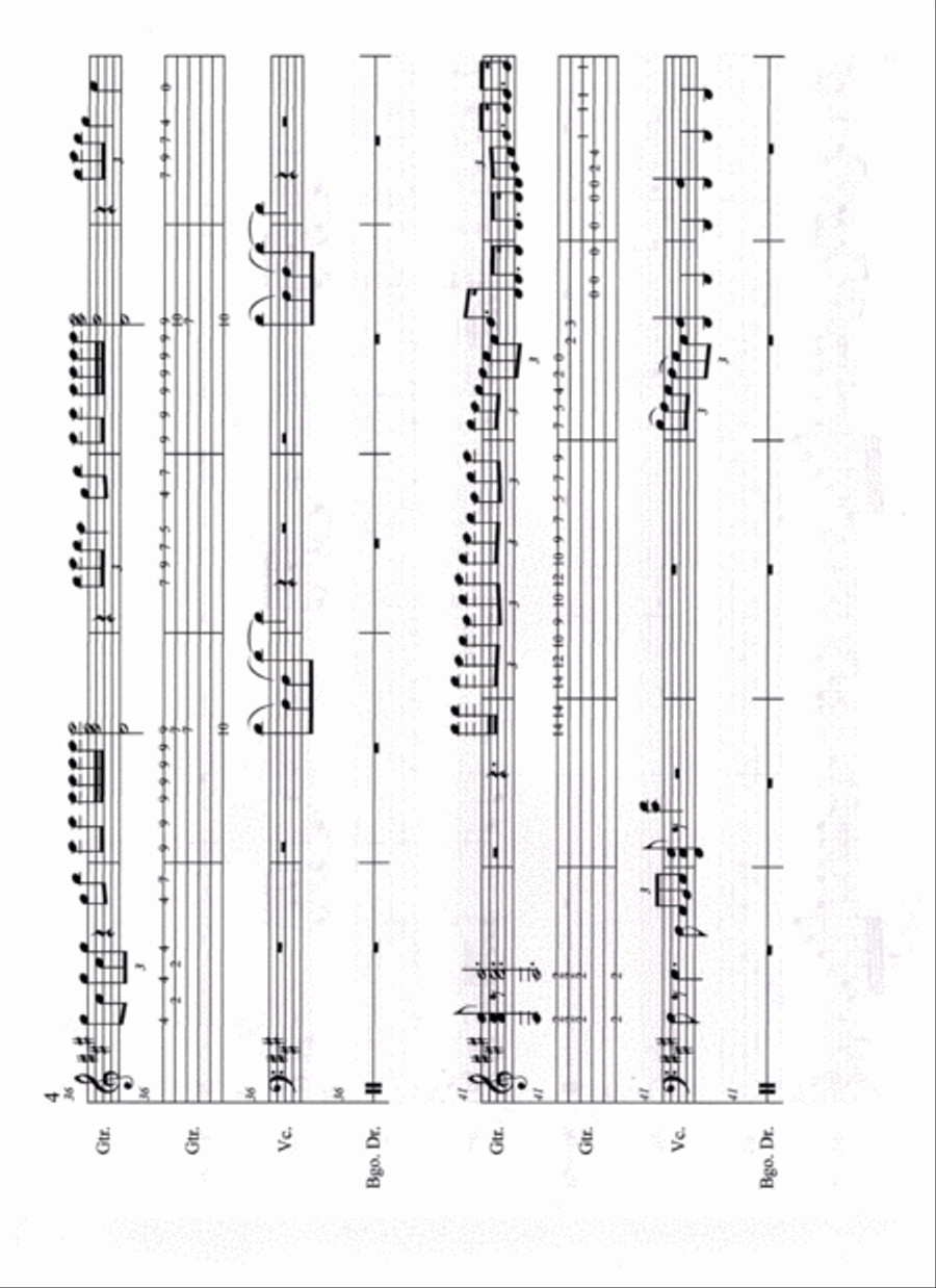 Driving up the Coast Driving up the Coast String Duet scores gallery preview page 4