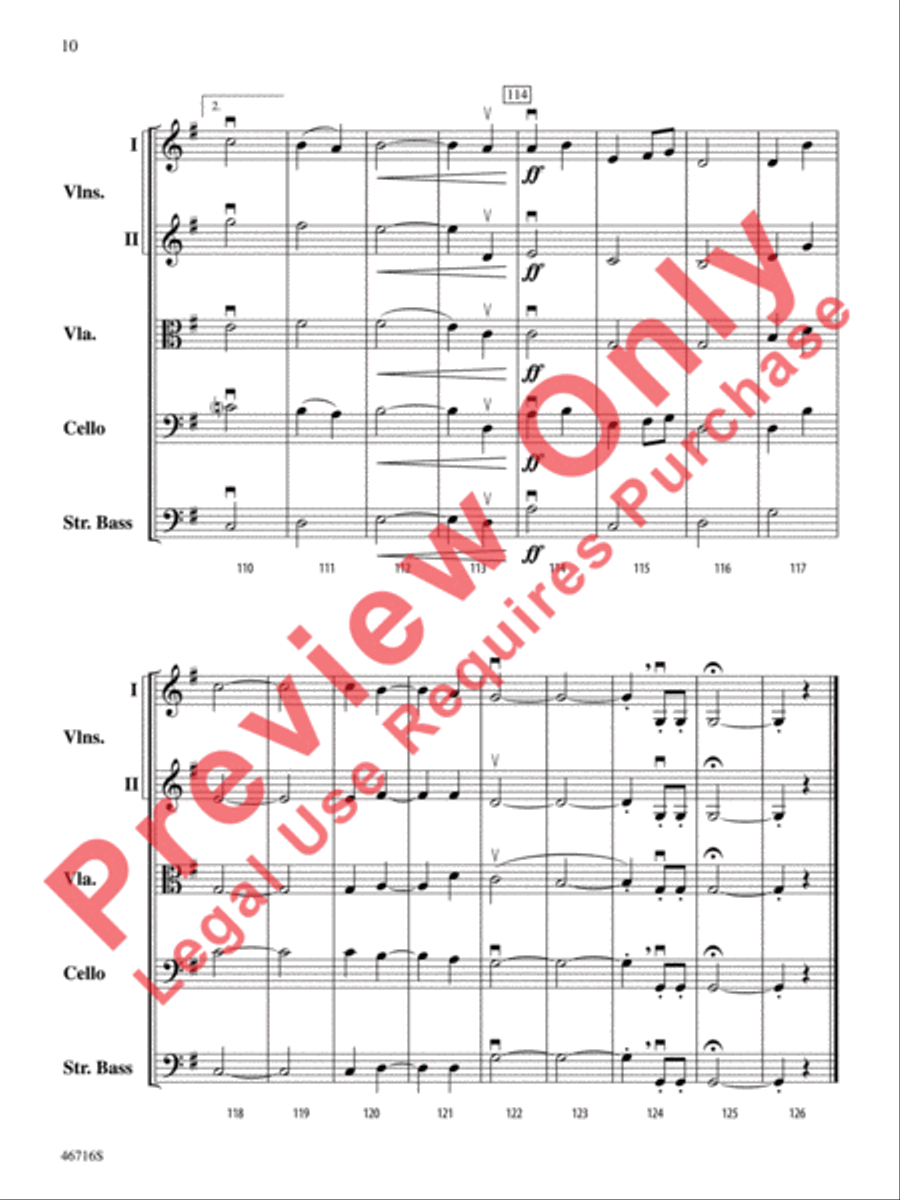 Enter the Laureates String Orchestra scores gallery preview page 11