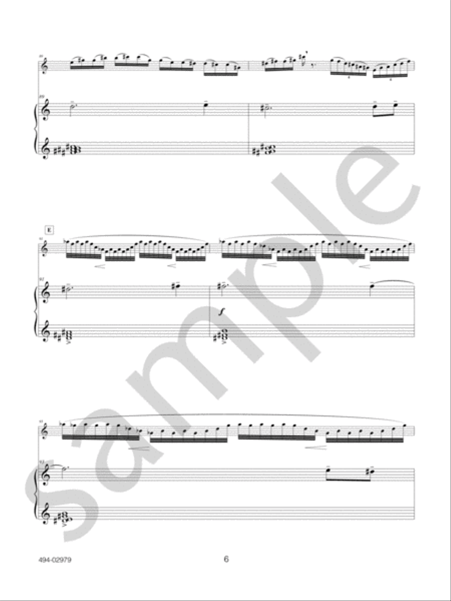 Clarinet Concerto Clarinet Concerto Orchestra scores gallery preview page 8