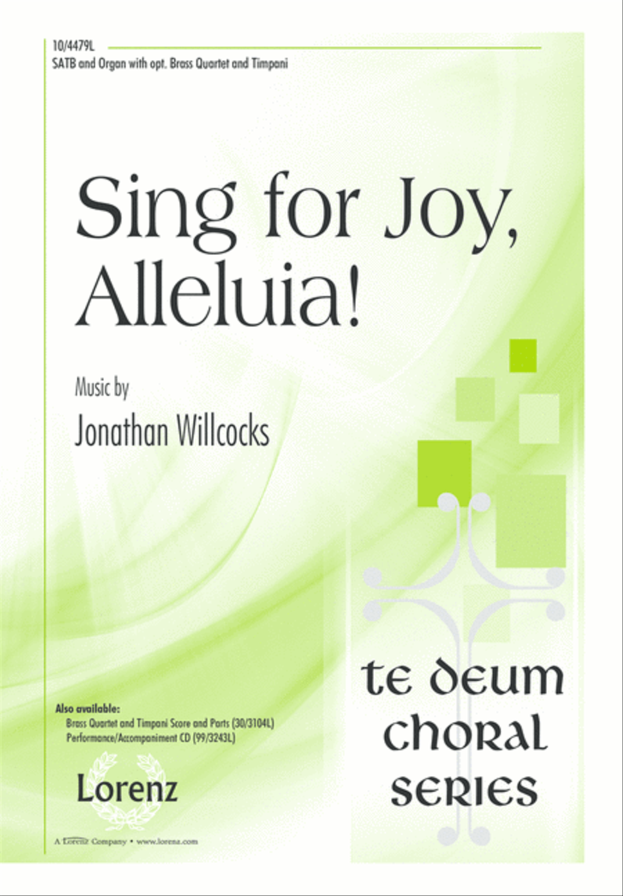 Sing for Joy, Alleluia! 4-Part scores gallery preview page 2