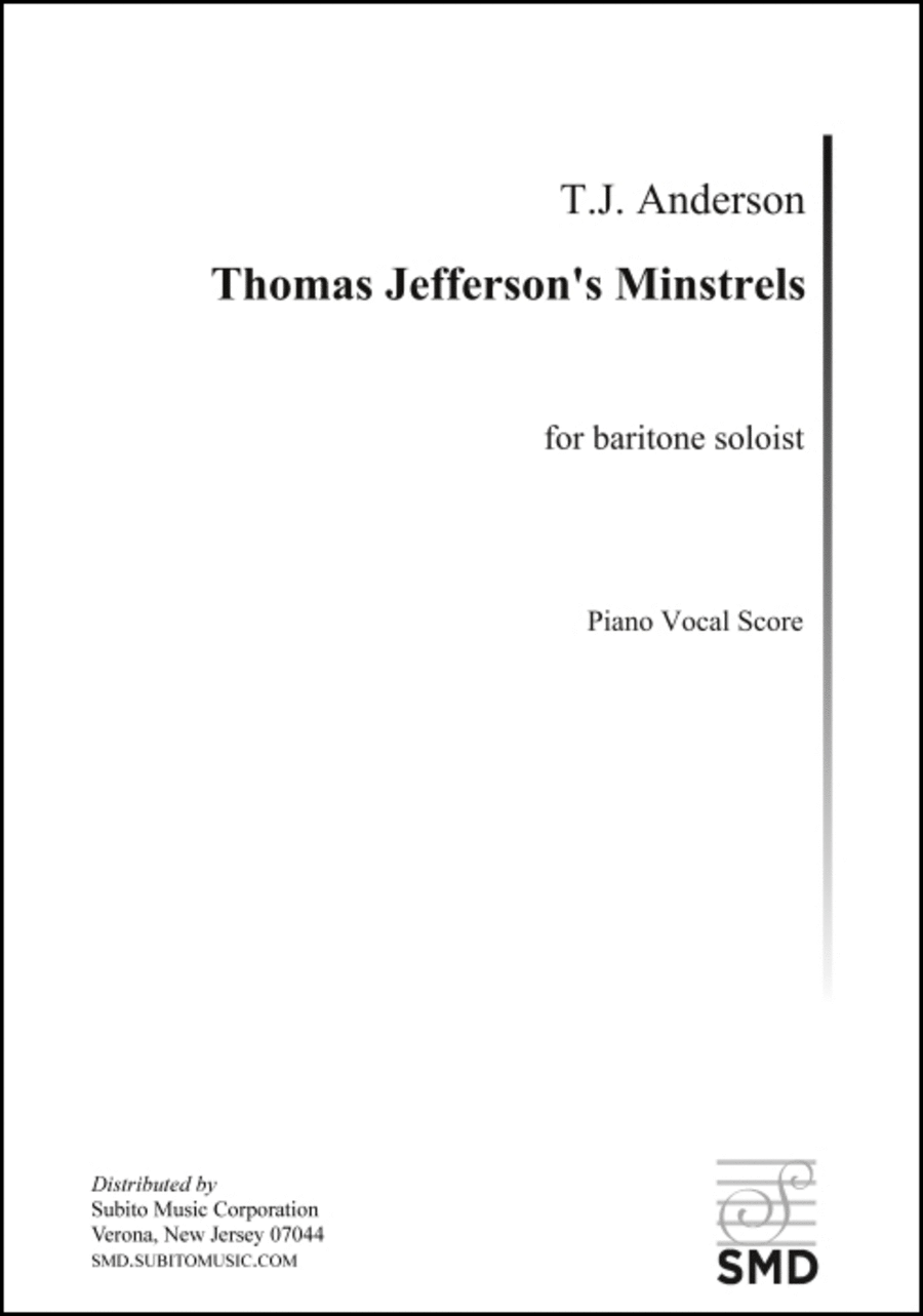 Thomas Jefferson's Minstrels Choir scores gallery preview page 1