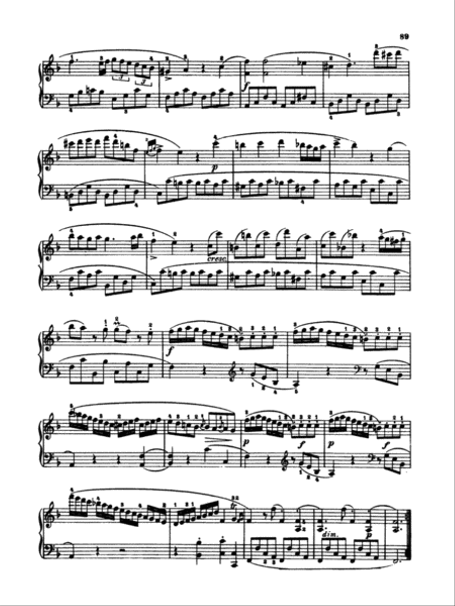 Clementi: Twelve Sonatinas Piano Solo scores gallery preview page 4