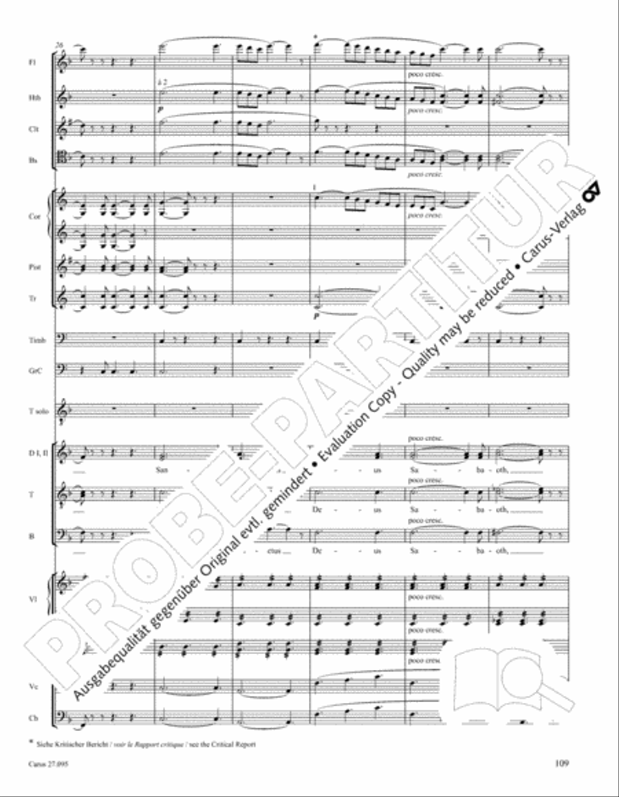 Messe solennelle de sainte Cecile Messe solennelle de sainte Cecile STB scores gallery preview page 122