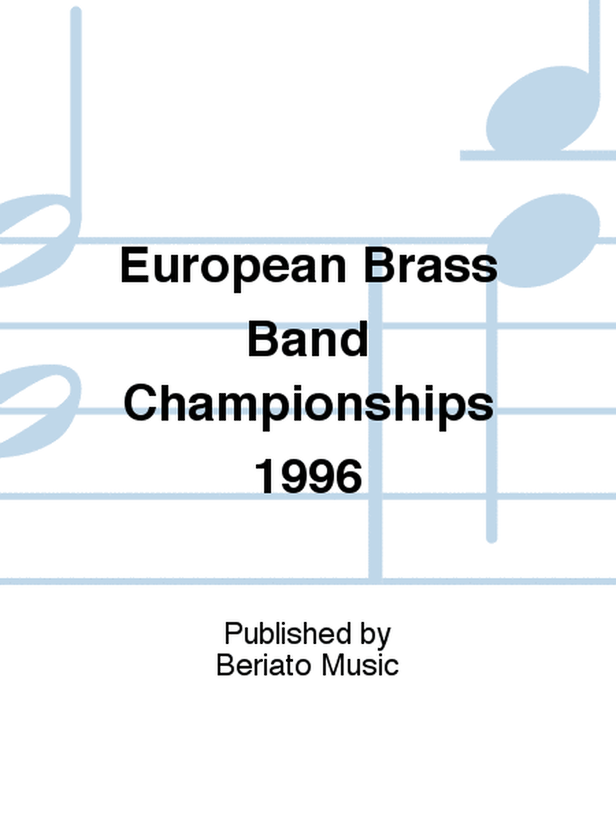 European Brass Band Championships 1996