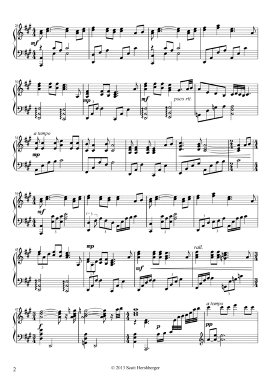 What the Heart Knows Piano Solo scores gallery preview page 3