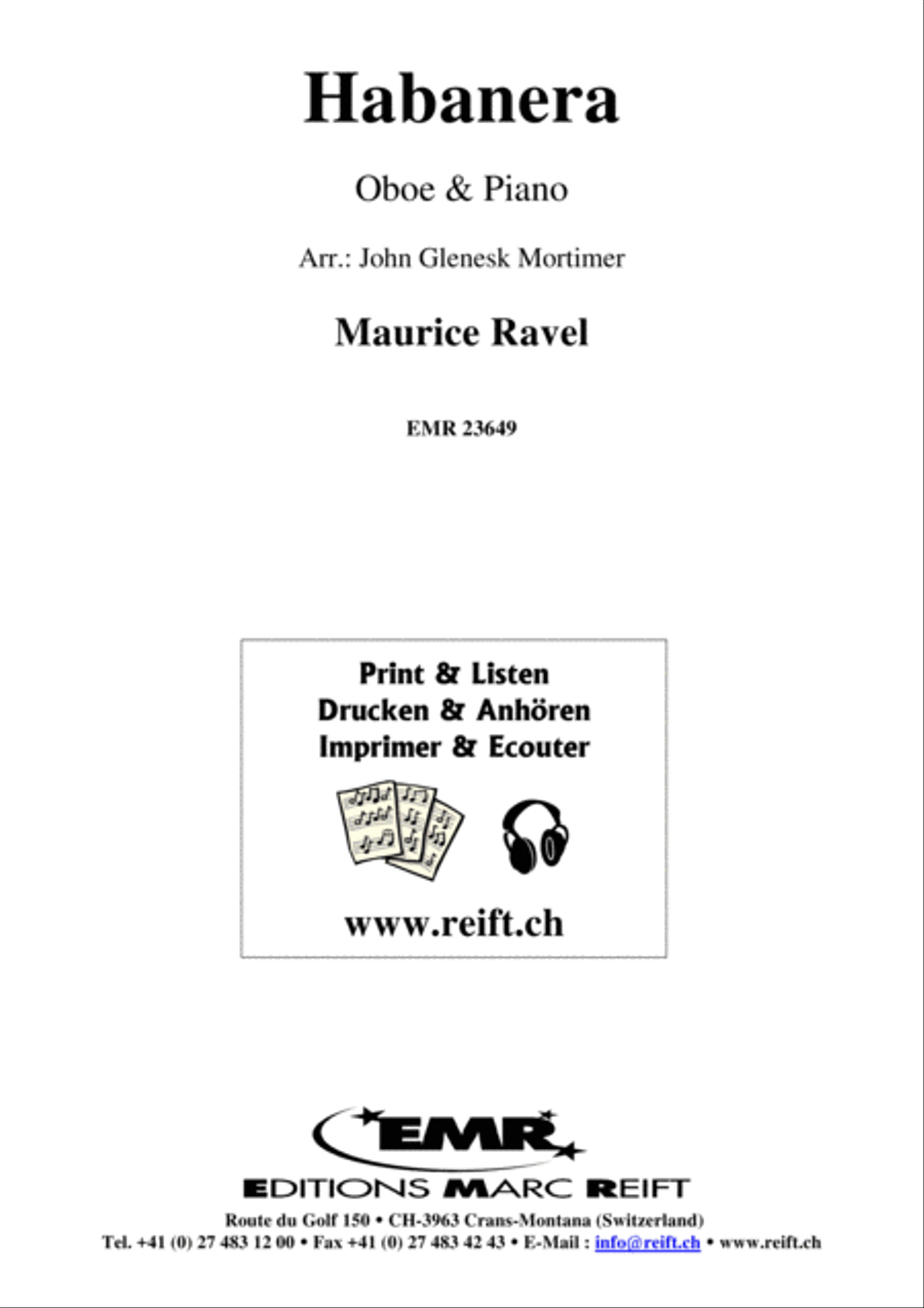 Habanera Piano Accompaniment scores gallery preview page 2