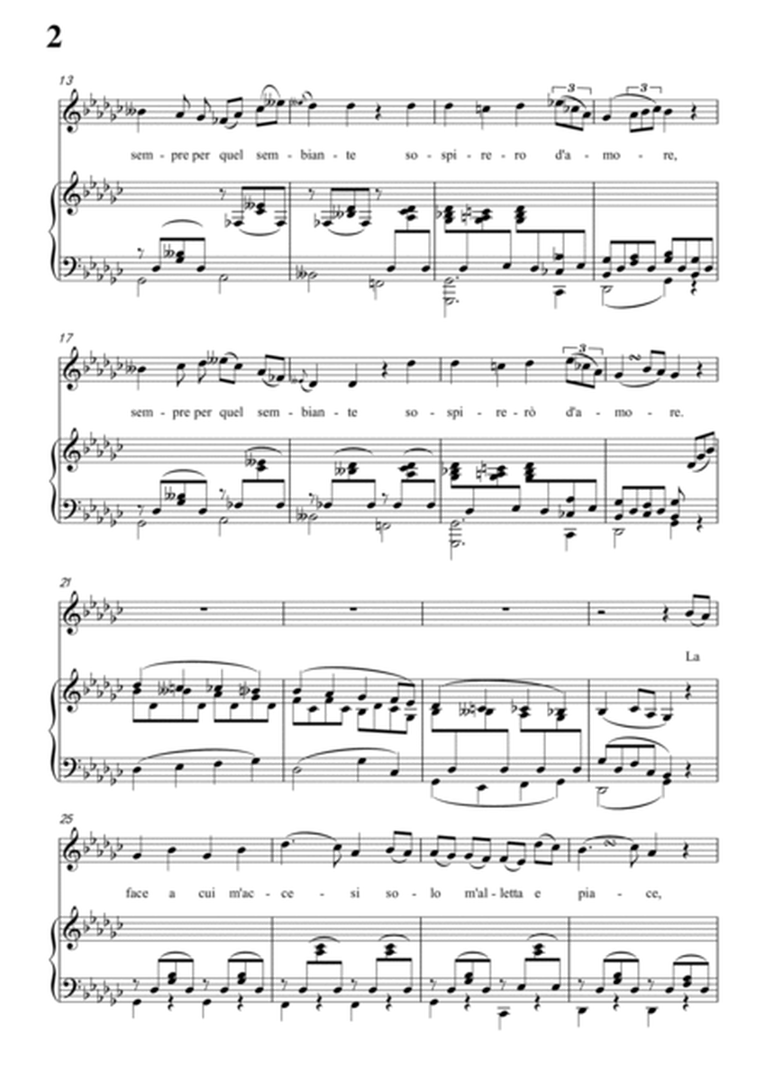 Schubert-Da quel sembiante appresi in bG for Vocal and Piano