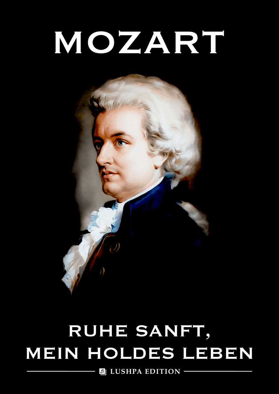 Ruhe sanft, mein holdes Leben Piano, Vocal scores gallery preview page 1