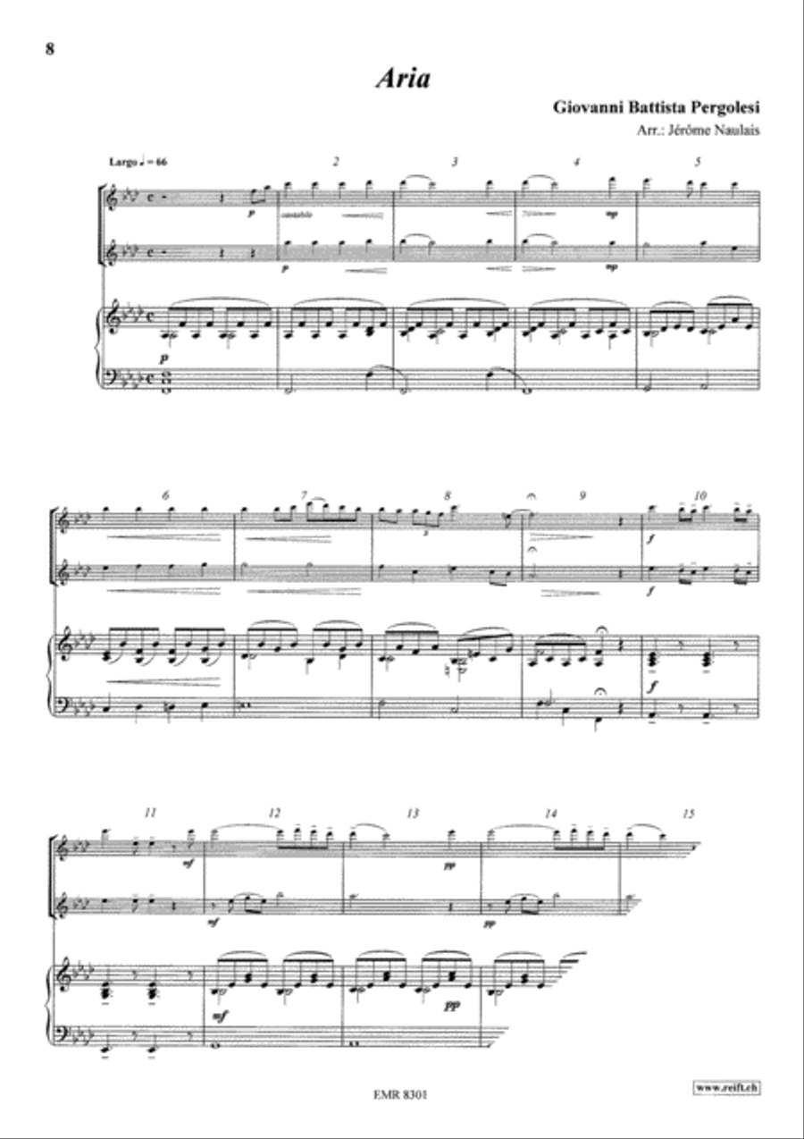 Album Volume 1 Flute Duet scores gallery preview page 5