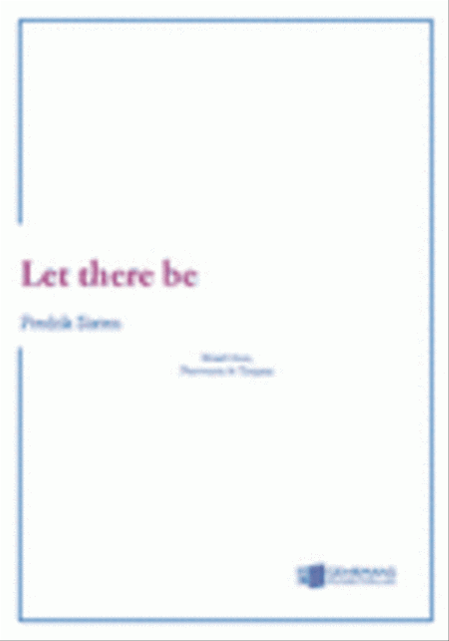 Let there be - Partitur/Korpartitur Divisi scores gallery preview page 1