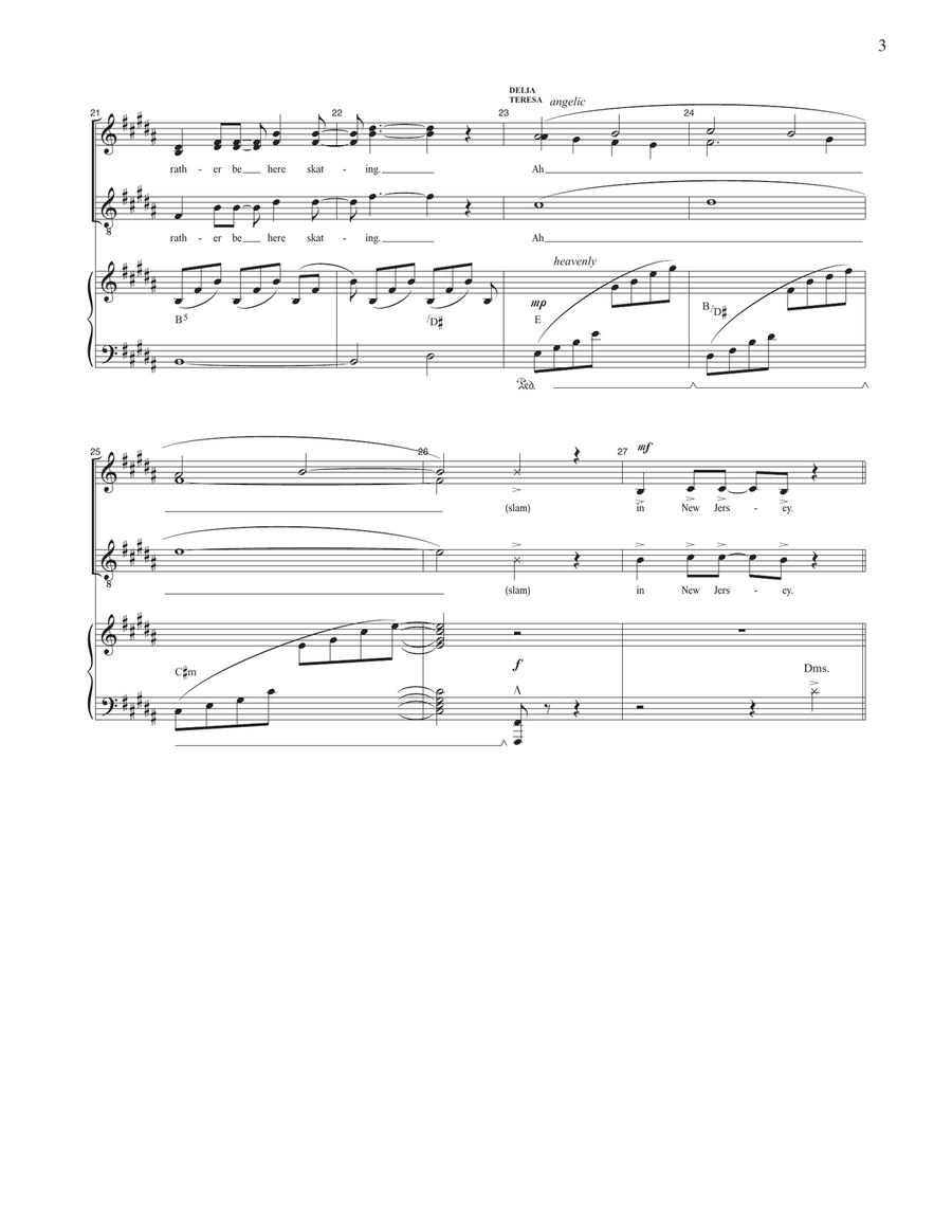 Skater Planet (from Kimberly Akimbo) Voice scores gallery preview page 3