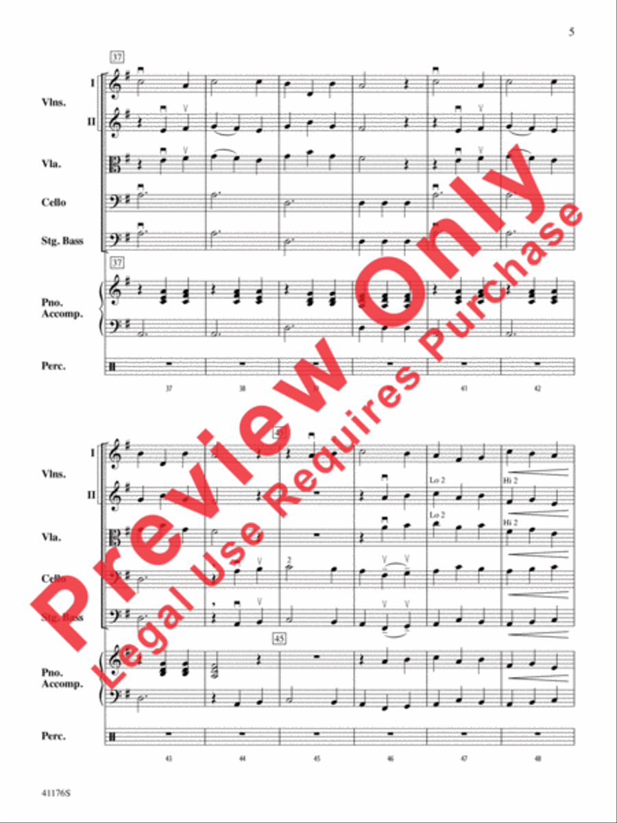 The Beast String Orchestra scores gallery preview page 6