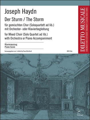 Book cover for Der Sturm, Hob.XXIVa:8