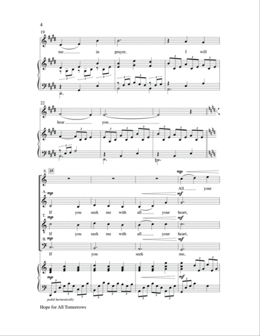 Hope for all Tomorrows Hope for all Tomorrows Choir scores gallery preview page 4