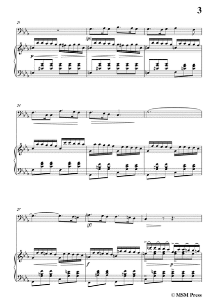 Schubert-Auf dem Wasser zu singen,for Cello and Piano image number null