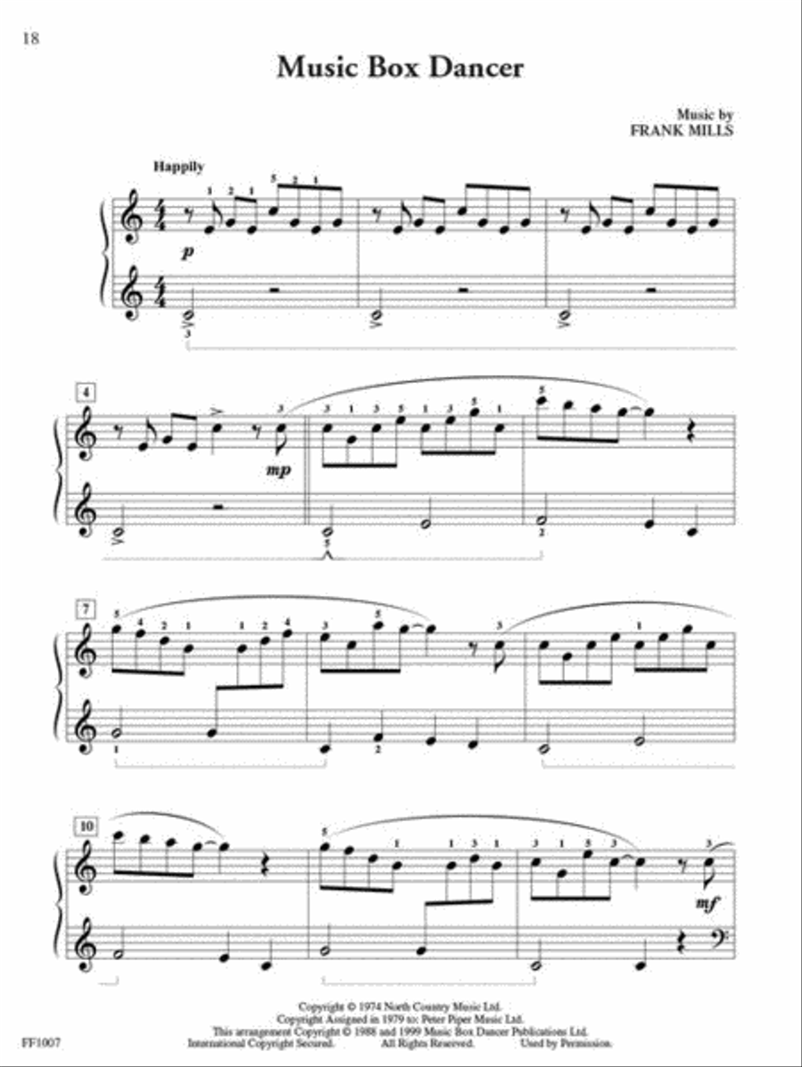 FunTime® Piano Popular Piano Method scores gallery preview page 5