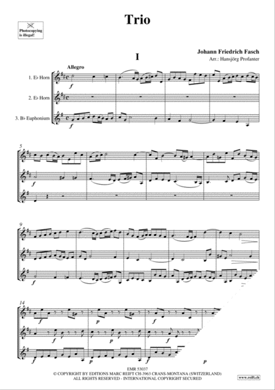 Trio Euphonium scores gallery preview page 3