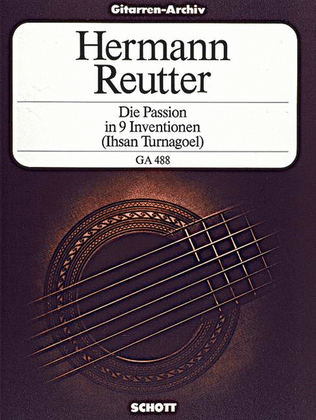 Book cover for The Passion in 9 Inventions, Op. 25