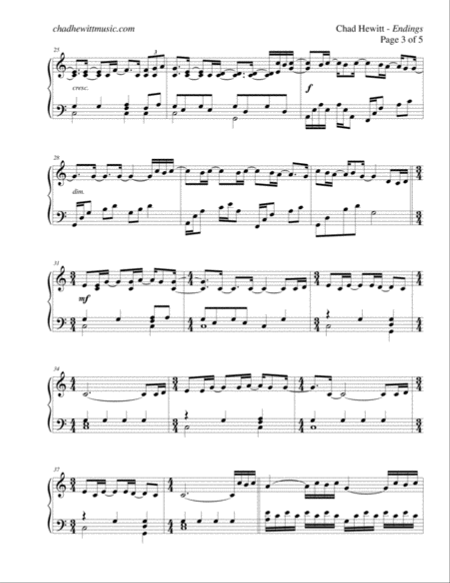 Endings Piano Method scores gallery preview page 3