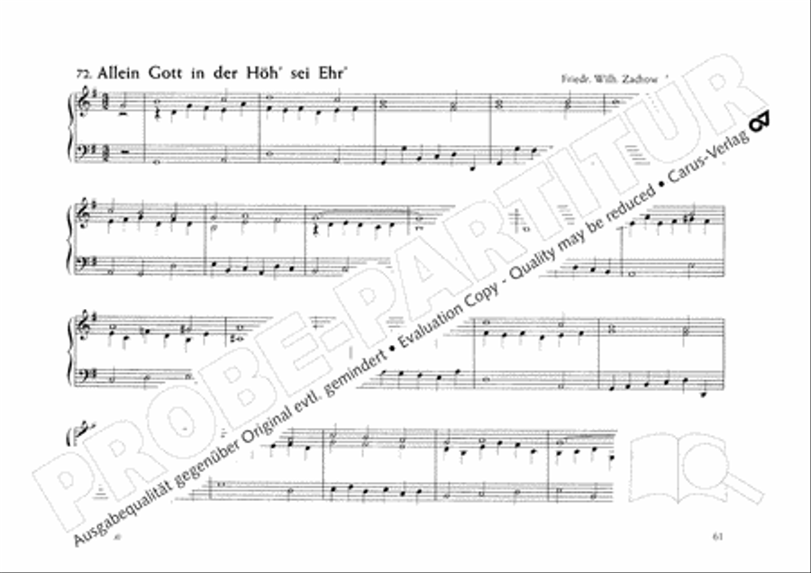 Orgelschule Orgelschule Organ scores gallery preview page 63