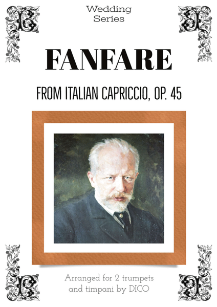 Fanfare (Italian Capriccio) for 2 trumpets and timpani image number null