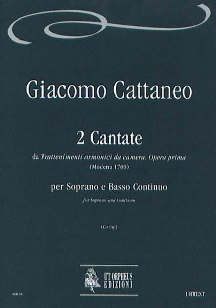 2 Cantatas from "Trattenimenti armonici da camera". Opera prima (Modena 1700)
