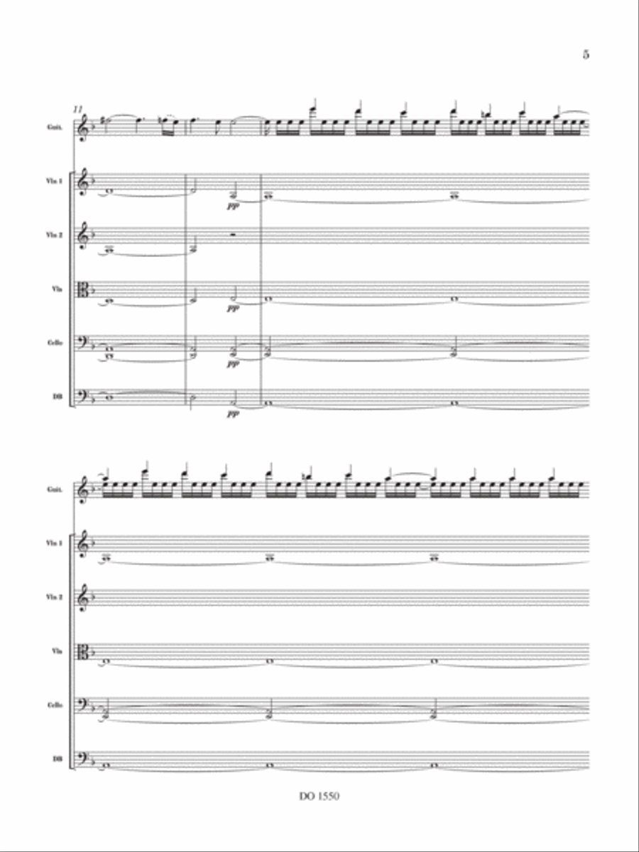 Les moulins de mon cœur Les moulins de mon cœur Classical Guitar scores gallery preview page 5