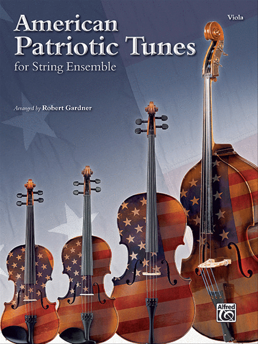 American Patriotic Tunes for String Ensemble Small Ensemble scores gallery preview page 1